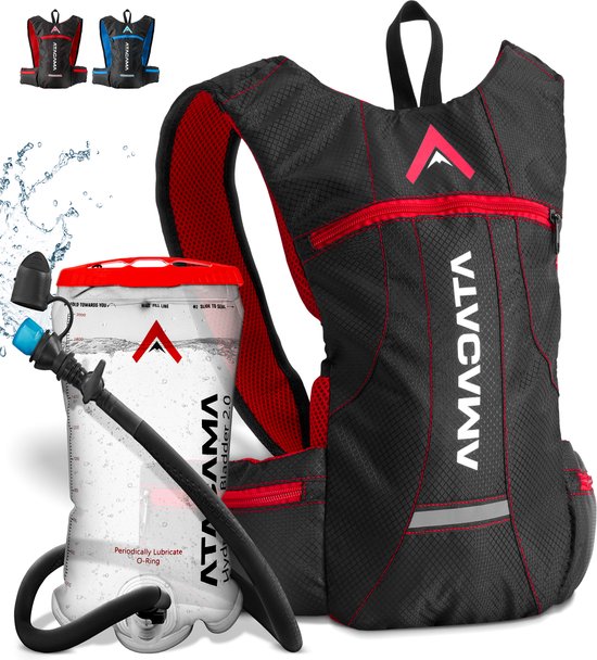 Atacama Hydratatie Pack 2L Fietsrugzak Zwart