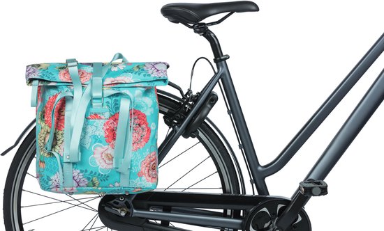 Basil Bloom Field Fietsshopper Blauw